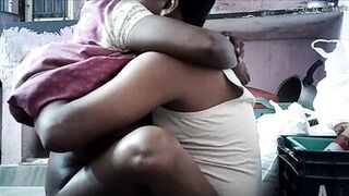 Indian wife romantic kissing ass - 13 image