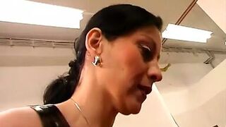 Hot Blonde Spanked and Waxed Before Getting Fucked