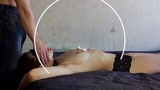 BDSM, Sloppy Blowjob & Double Oral Creampie - 1 image
