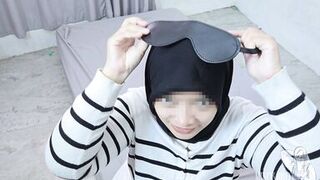 Hijab Girl Enjoy The Pain For The First Time - Minokiiko - 1 image