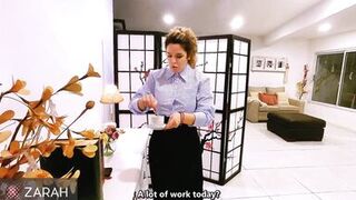 Jhonny Camealot dominates his submissive wife in hardcore anal POV with big tits bouncing