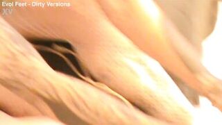 Blonde goddesses Marilou and Diosa dominate each other's feet and pussy with their vibrators and feet play - 2 image