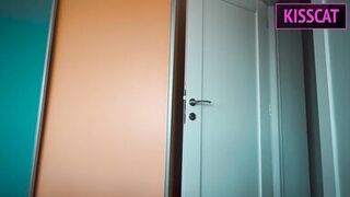 Step Mom Mr Cat 69's BDSM fantasy: Takes a big cock, a facial, and a leather-clad ride!