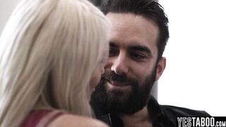 London River dominates hung stud Logan Pierce with her big tits & ass - 2 image