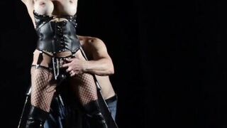 Sexy Vanessa's juicy pussy and tight pussy worship leads to a rough BDSM pounding - 4 image