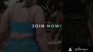 Penny Barber & PAWG Codi Vore explore each other's bodies in a wild BDSM session - 1 image