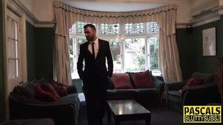 Bigcock dominates British MILF & pounds her hard in HD - 1 image